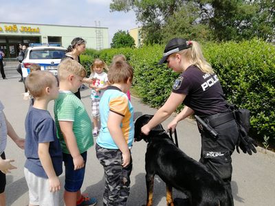 Městská policie u našich prvňáčků