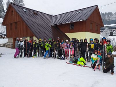 2. ročník lyžařského výcviku 